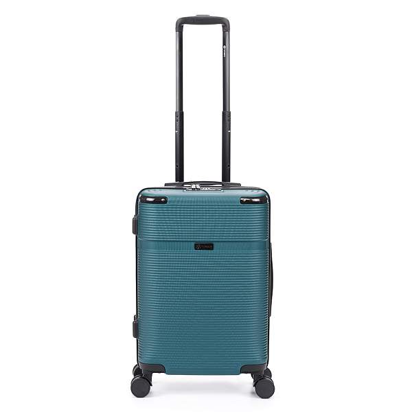 Чемодан TORBER Onego, зелёный, ABS-пластик, 59,5 х 39,5 х 24 см, 46 л T2081GRS Torber, Артикул: T2081GRS фото №1