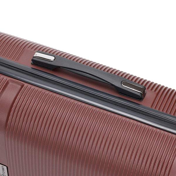 Чемодан TORBER Onego, бордовый, ABS-пластик, 59,5 х 39,5 х 24 см, 46 л T2081BS Torber, Артикул: T2081BS фото №1