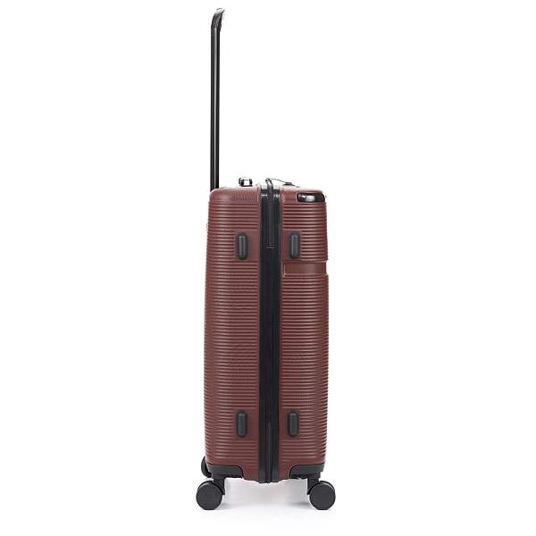 Чемодан TORBER Onego, бордовый, ABS-пластик, 79,5 х 51 х 29 см, 103 л T2081BL Torber, Артикул: T2081BL фото №1