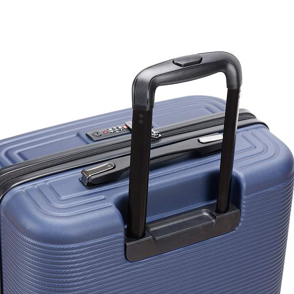 Чемодан TORBER Onego, синий, ABS-пластик, 69,5 х 46 х 26 см, 69 л T2081BLM Torber, Артикул: T2081BLM фото №1