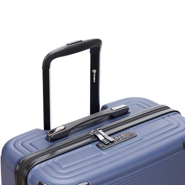 Чемодан TORBER Onego, синий, ABS-пластик, 69,5 х 46 х 26 см, 69 л T2081BLM Torber, Артикул: T2081BLM фото №1