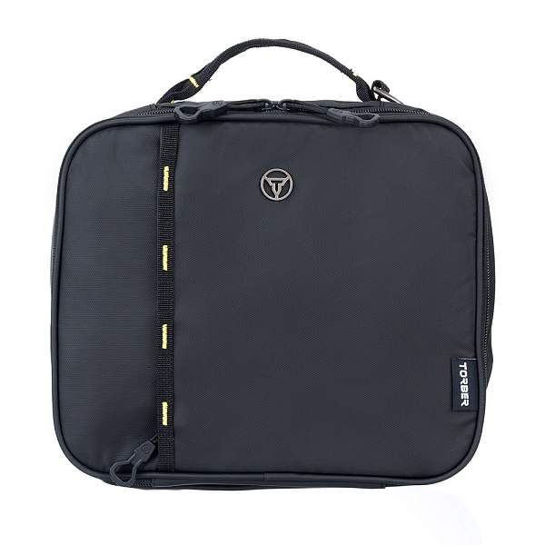 Термосумка для ланча TORBER, чёрный, полиэстер, 23 х 9 х 27 см T39792 Torber, Артикул: T39792 фото №1