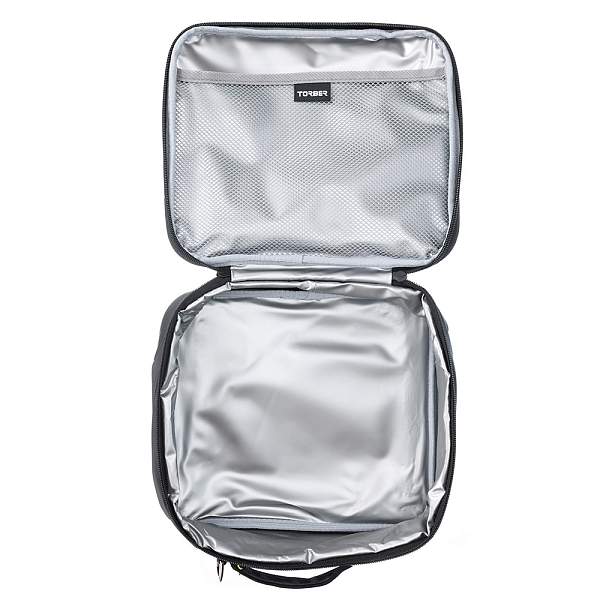 Термосумка для ланча TORBER, чёрный, полиэстер, 23 х 9 х 27 см T39792 Torber, Артикул: T39792 фото №1