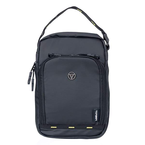 Термосумка для ланча TORBER, чёрный, полиэстер, 20 х 5,5 х 28 см T37312 Torber, Артикул: T37312 фото №1