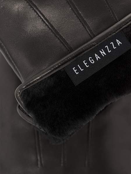 Перчатки мужские н/м мутон HP887 black Eleganzza, Артикул: HP887-9_01-000518 фото №1