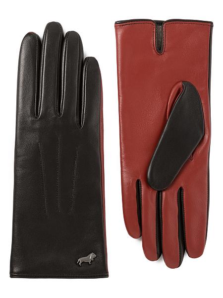 Перчатки жен п/ш LB-4607-1 black/red Labbra, Артикул: LB-4607-1-65_01-00055 фото №1