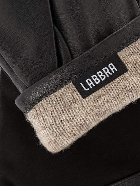 Перчатки жен п/ш LB-2506 black Labbra, Артикул: LB-2506-7_01-000558 фото №1
