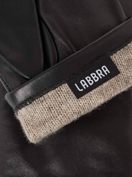 Перчатки жен п/ш LB-2502 black Labbra, Артикул: LB-2502-8_01-000558 фото №1