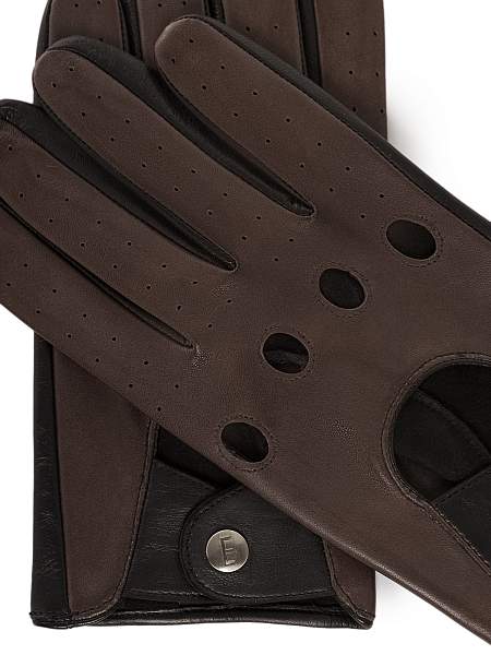 Перчатки мужские б/п IS01115 d.brown/black Eleganzza, Артикул: IS01115-10_01-00055 фото №1