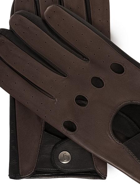 Перчатки мужские б/п IS01115 d.brown/black Eleganzza, Артикул: IS01115-10_01-00055 фото №1