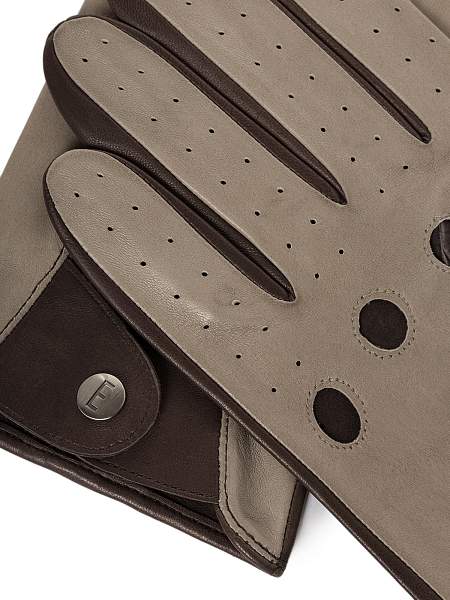 Перчатки мужские б/п IS01115 d.brown/black Eleganzza, Артикул: IS01115-9_01-000558 фото №1