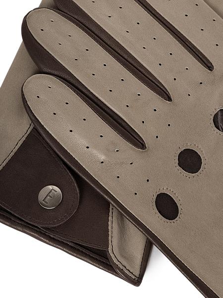 Перчатки мужские б/п IS01115 d.brown/black Eleganzza, Артикул: IS01115-9_01-000558 фото №1