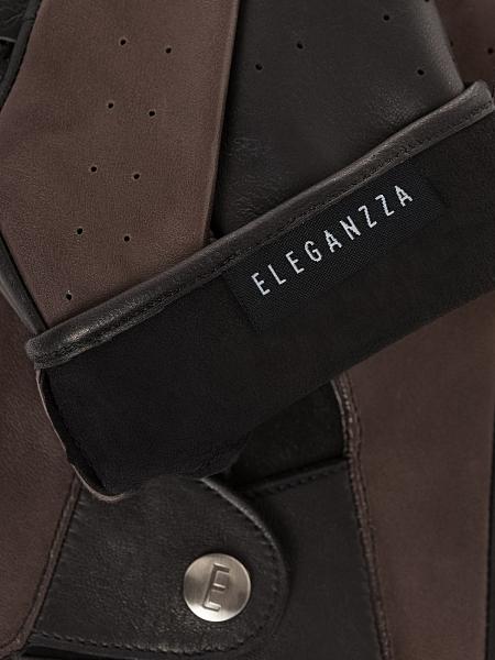 Перчатки мужские б/п IS01115 d.brown/black Eleganzza, Артикул: IS01115-8_01-000558 фото №1
