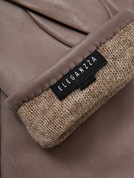 Перчатки женские ш+каш. IS01444 mocha mousse Eleganzza, Артикул: IS01444-7_01-000558 фото №1