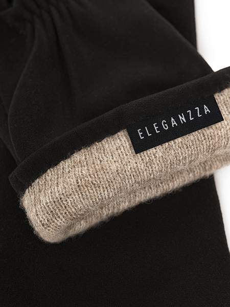 Перчатки женские ш+каш. IS02566 black Eleganzza, Артикул: IS02566-65_01-00055 фото №1