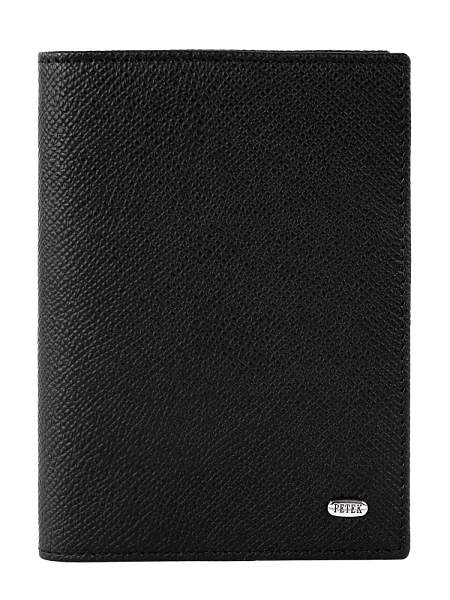 Обложка для паспорта мужская кожаная Petek 501K.175.01 Petek, Артикул: 501K.175.01 фото №1