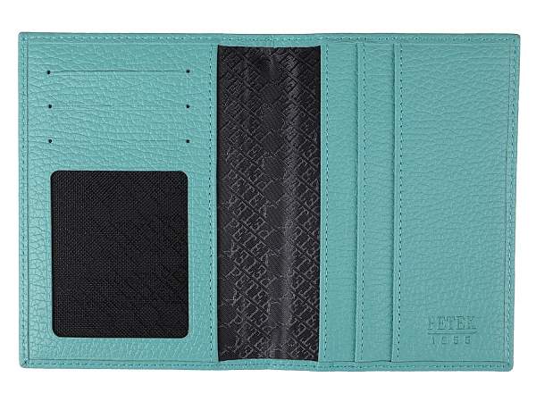 Обложка для паспорта женская кожаная Petek 501K.46B.101 Petek, Артикул: 501K.46B.101 фото №1