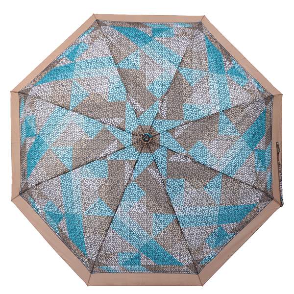 UFLR0042-12 Зонт жен. Fabretti, облегченный автомат, 3 сложения, эпонж Fabretti, Артикул: UFLR0042-12 фото №1