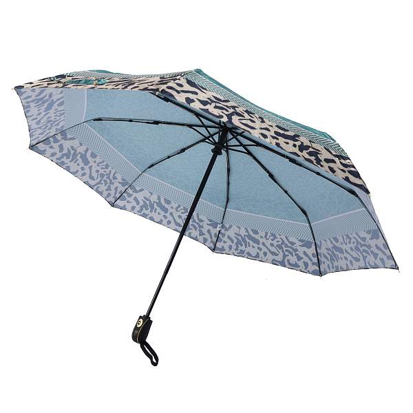 UFS0152-11 Зонт жен. Fabretti, автомат, 3 сложения, сатин Fabretti, Артикул: UFS0152-11 фото №1