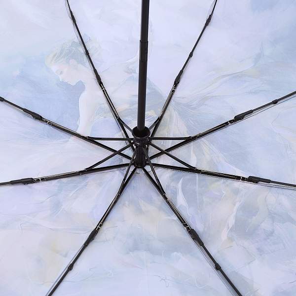 UFS0136-10 Зонт жен. Fabretti, автомат, 3 сложения, сатин Fabretti, Артикул: UFS0136-10 фото №1