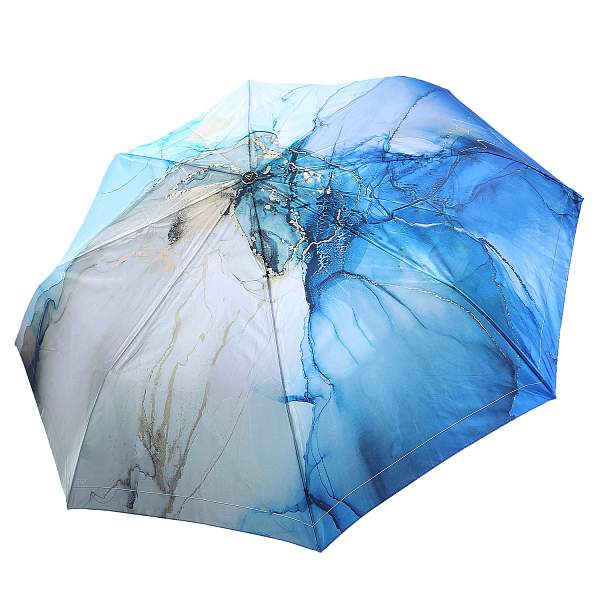 UFS0137-8 Зонт жен. Fabretti, автомат, 3 сложения, сатин Fabretti, Артикул: UFS0137-8 фото №1