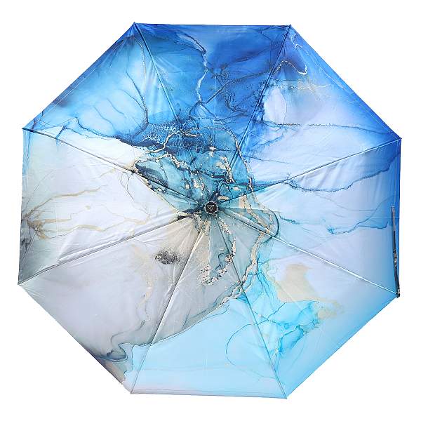 UFS0137-8 Зонт жен. Fabretti, автомат, 3 сложения, сатин Fabretti, Артикул: UFS0137-8 фото №1