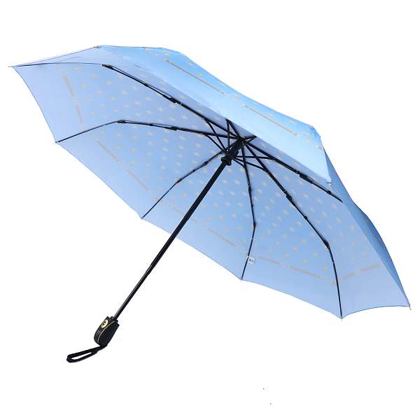 UFS0141-9 Зонт жен. Fabretti, автомат, 3 сложения, сатин Fabretti, Артикул: UFS0141-9 фото №1