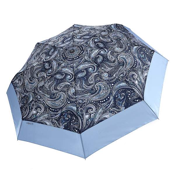 UFS0138-3 Зонт жен. Fabretti, автомат, 3 сложения, сатин Fabretti, Артикул: UFS0138-3 фото №1