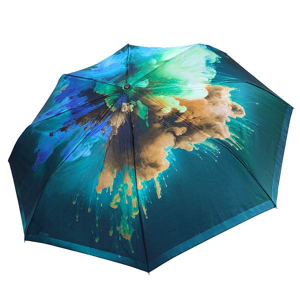 UFS0140-11 Зонт жен. Fabretti, автомат, 3 сложения, сатин Fabretti, Артикул: UFS0140-11 фото №1