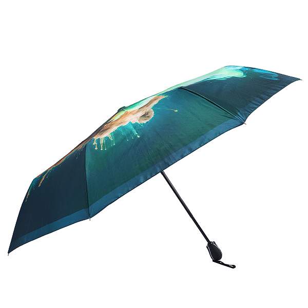 UFS0140-11 Зонт жен. Fabretti, автомат, 3 сложения, сатин Fabretti, Артикул: UFS0140-11 фото №1