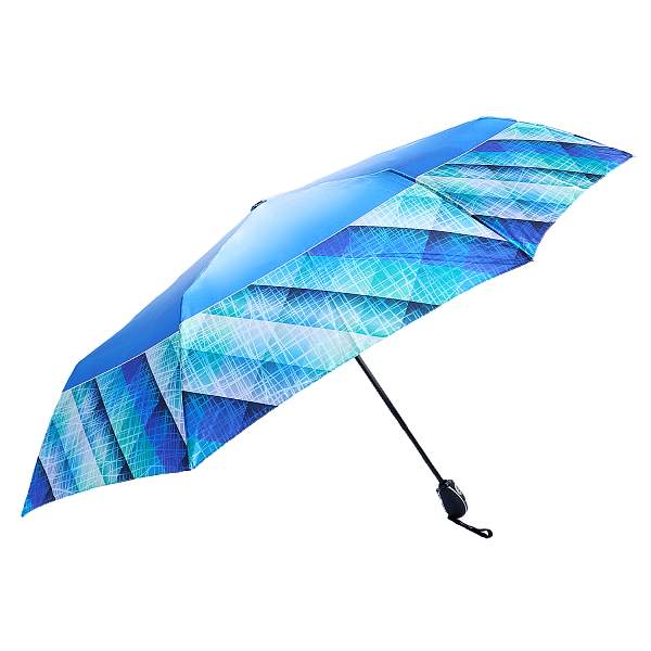 UFS0143-8 Зонт жен. Fabretti, автомат, 3 сложения, сатин Fabretti, Артикул: UFS0143-8 фото №1