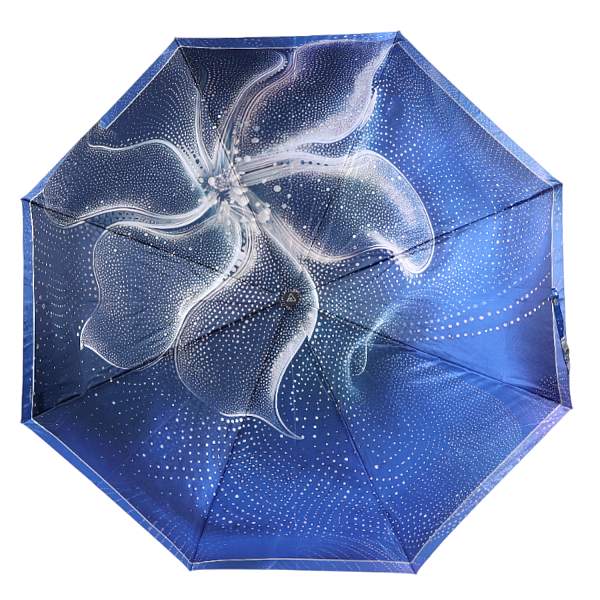 UFS0154-10 Зонт жен. Fabretti, автомат, 3 сложения, сатин Fabretti, Артикул: UFS0154-10 фото №1