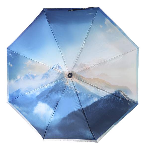 UFS0144-8 Зонт жен. Fabretti, автомат, 3 сложения, сатин Fabretti, Артикул: UFS0144-8 фото №1