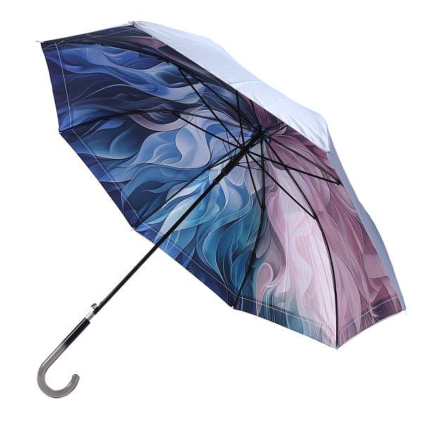 UFD0033-25 Зонт-трость жен. Fabretti, сатин Fabretti, Артикул: UFD0033-25 фото №1