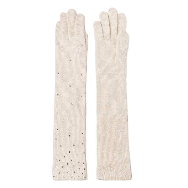 JFF38-1 FABRETTI Перчатки жен. 70% шерсть/20% ангора/10% нейлон Fabretti, Артикул: JFF38-1 фото №1