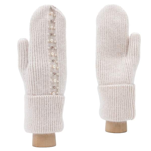 JLF15-13 FABRETTI Рукавицы жен. 40% ангора, 20% вискоза, 40% полиэстер Fabretti, Артикул: JLF15-13 фото №1