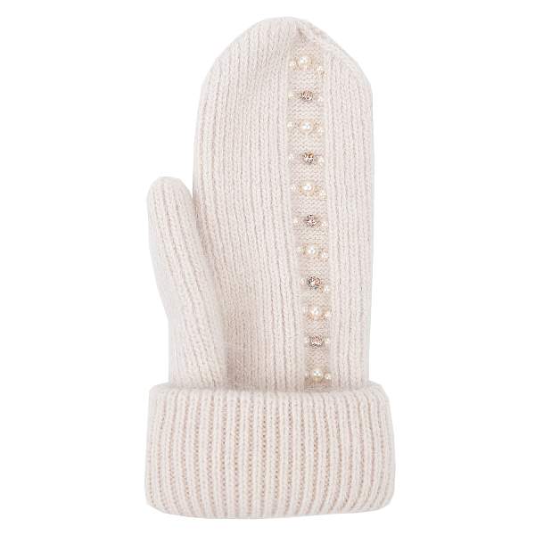 JLF15-13 FABRETTI Рукавицы жен. 40% ангора, 20% вискоза, 40% полиэстер Fabretti, Артикул: JLF15-13 фото №1