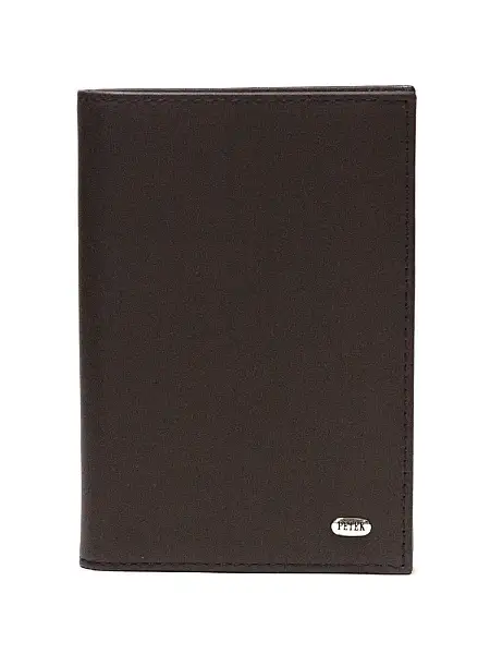 Обложка для паспорта мужская кожаная Petek 651.000.222 Petek, Артикул: 651.000.222 фото №1