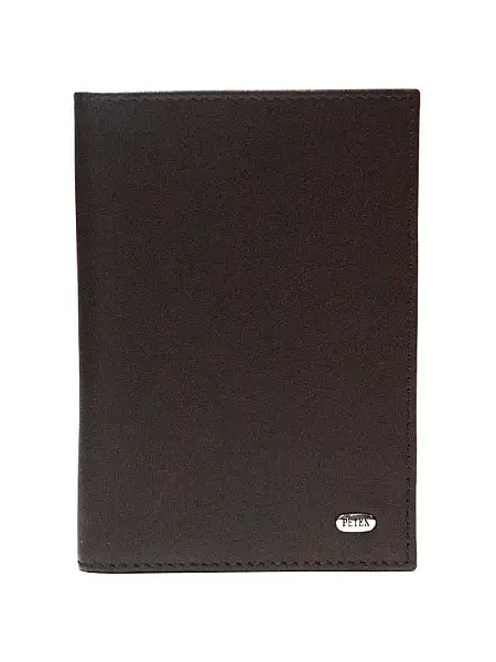 Обложка для паспорта мужская кожаная Petek 652.000.222 Petek, Артикул: 652.000.222 фото №1