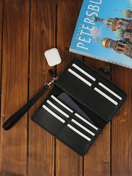 Клатч мужской кожаный Petek 707.X10.01 Petek, Артикул: 707.X10.01 фото №1