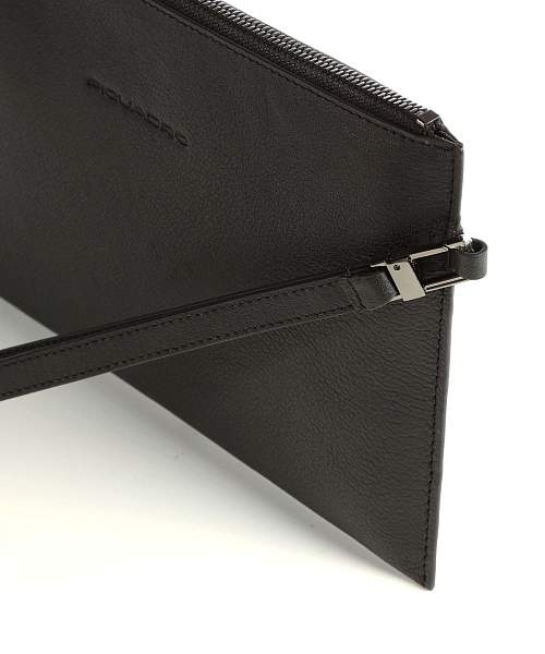 Клатч мужской Piquadro AC5099B3/N кожаный черный Piquadro, Артикул: AC5099B3/N фото №1