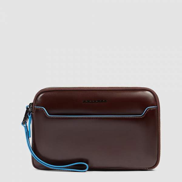 Клатч с двумя отделениями Piquadro AC6901B2R/MO коричневый Piquadro, Артикул: AC6901B2R/MO фото №1