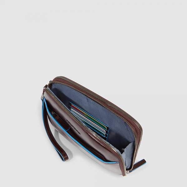 Клатч с двумя отделениями Piquadro AC6901B2R/MO коричневый Piquadro, Артикул: AC6901B2R/MO фото №1