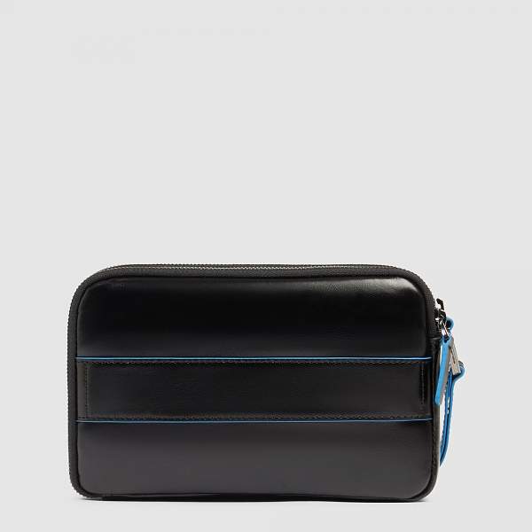 Клатч с двумя отделениями Piquadro AC6901B2R/N чёрный Piquadro, Артикул: AC6901B2R/N фото №1