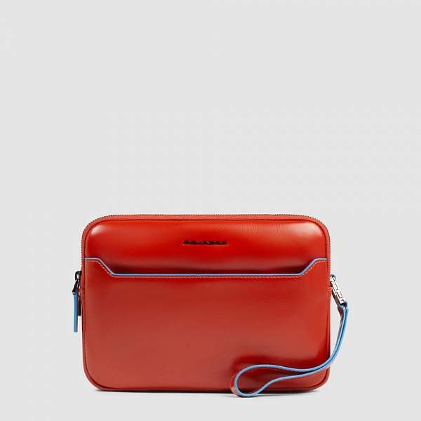Клатч с тремя отделениями и замком Piquadro AC6902B2R/CU4 оранжевый Piquadro, Артикул: AC6902B2R/CU4 фото №1