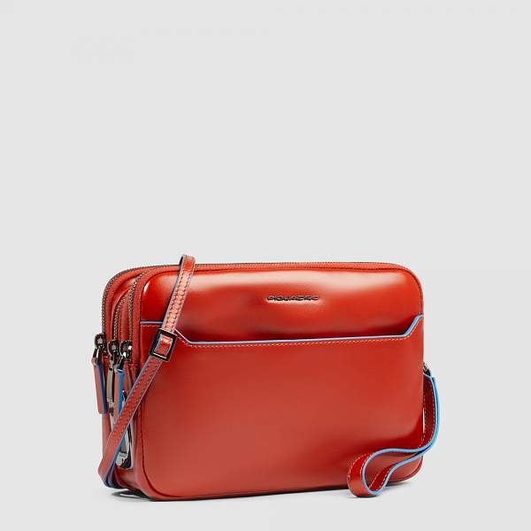 Клатч с тремя отделениями и замком Piquadro AC6902B2R/CU4 оранжевый Piquadro, Артикул: AC6902B2R/CU4 фото №1