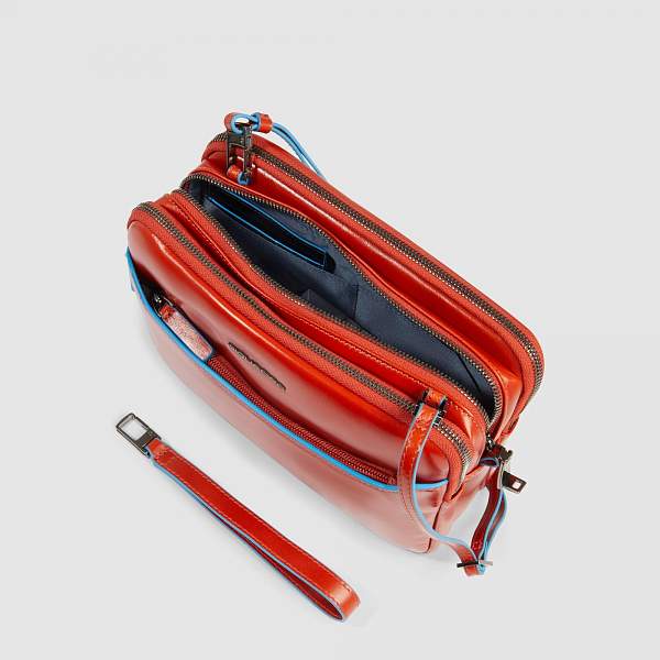 Клатч с тремя отделениями и замком Piquadro AC6902B2R/CU4 оранжевый Piquadro, Артикул: AC6902B2R/CU4 фото №1