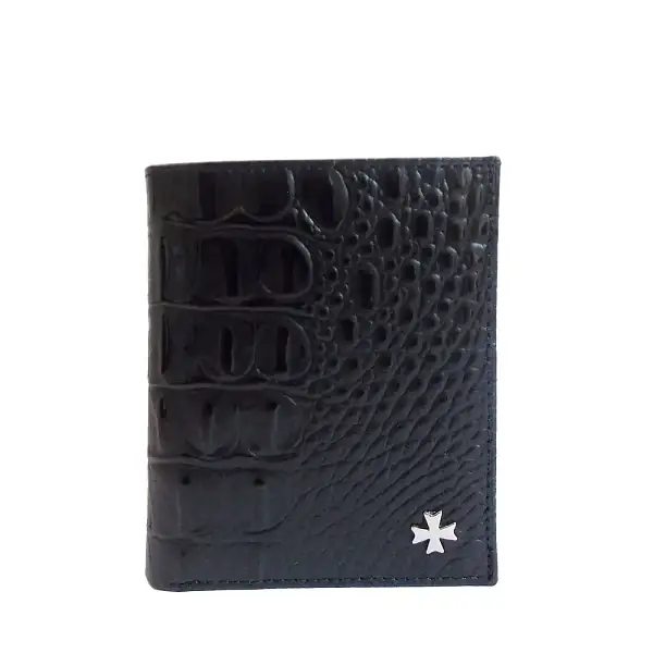 Портмоне-кредитница NARVIN 9621-Bambino Black Vasheron, Артикул: 9621-Bambino Black фото №1