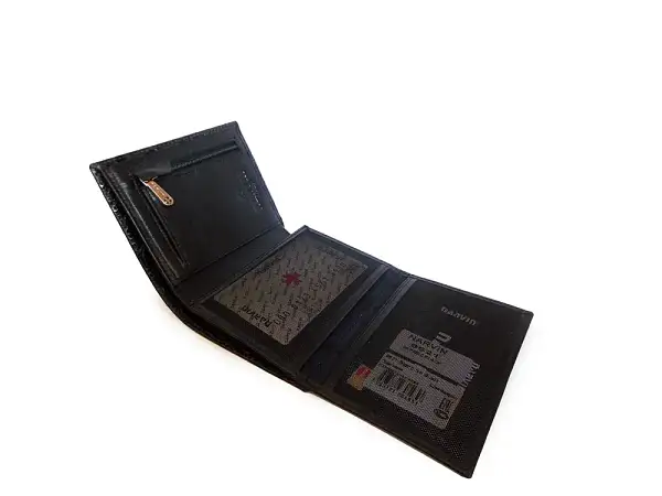 Портмоне-кредитница NARVIN 9621-Bambino Black Vasheron, Артикул: 9621-Bambino Black фото №1