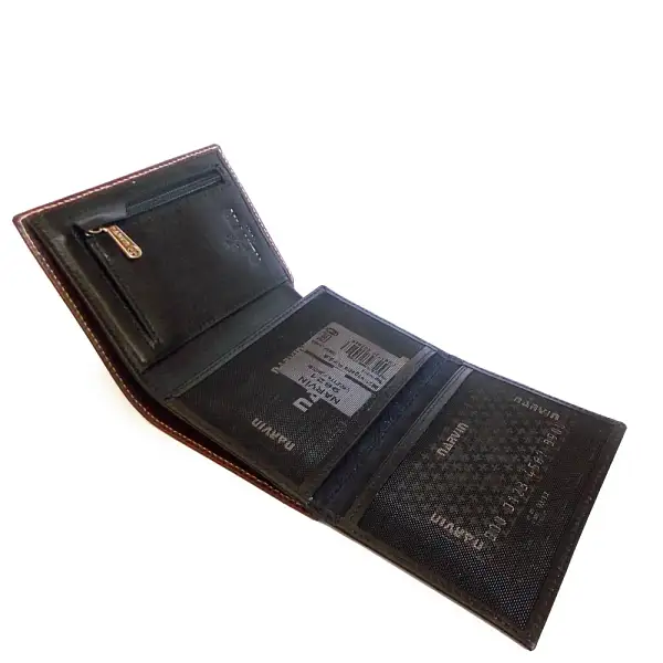 Портмоне-кредитница NARVIN 9621-Vegetta Funduk Vasheron, Артикул: 9621-Vegetta Funduk фото №1